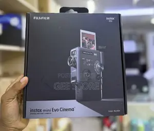 Fujifilm Instax Mini Evo Kamera ya Instant Hybrid - Nyeusi