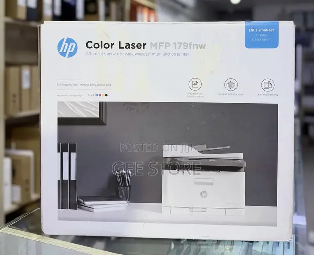 HP Color Laser MFP 179fnw Wireless All-in-One Printer - 1