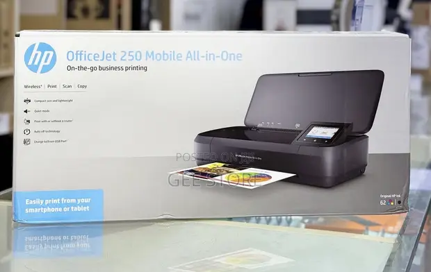 HP OfficeJet 250 Printer ya Simu ya Yote-kwa-Moja - 1