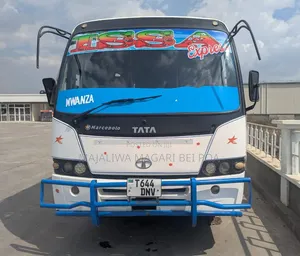 Tata LP 2010 White Bus