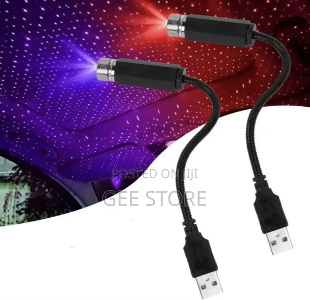 USB Powered Car Roof Star Projector Lights - 1