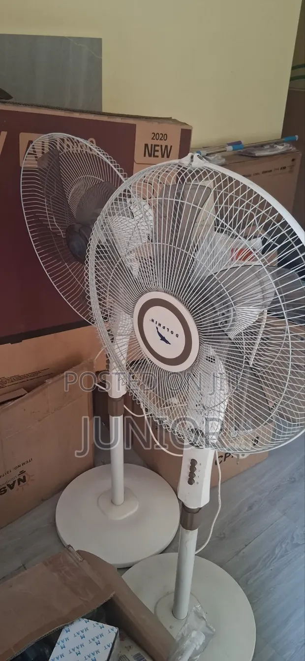 Dolphin Fans with Stands (2 Units) - 1