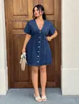 Nguo Fupi ya Jeans Klixs - Rangi Nyingi - 1