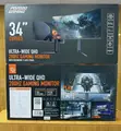 Porodo Gaming 34" Curved Ultra-Wide QHD Monitor (PDXV34200BK) - 2