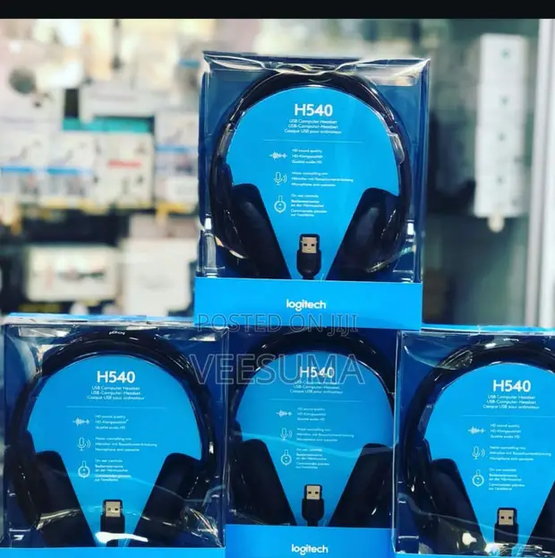 Logitech H540 USB Headset ya Kompyuta - 1