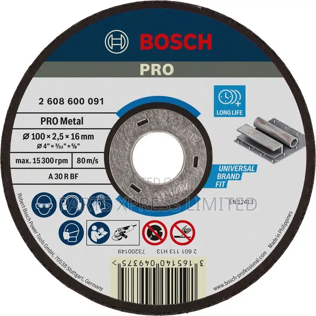 Diski za Kukata Chuma Bosch 4 Inch - 1