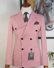 Pink Premium Classic Suit - 1