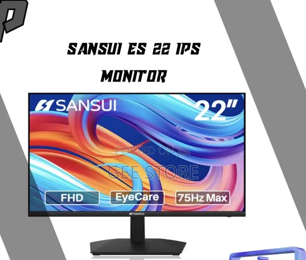 Sansui ES-22 Monitor ya Inch 22 FHD IPS - 1