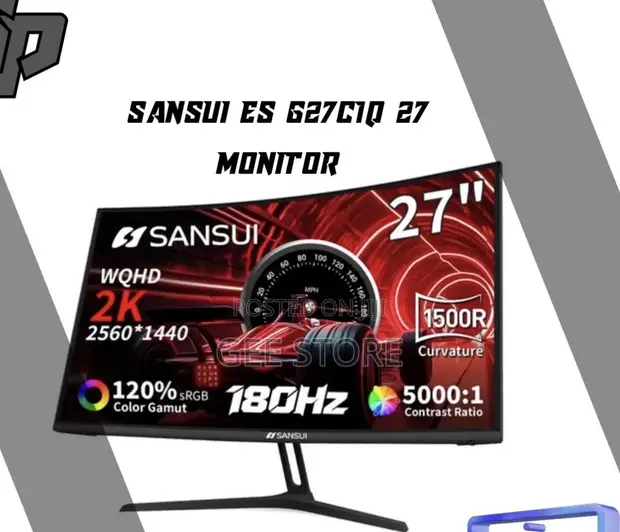 Sansui ES-G27C1Q 27-Inch Curved Gaming Monitor - 1