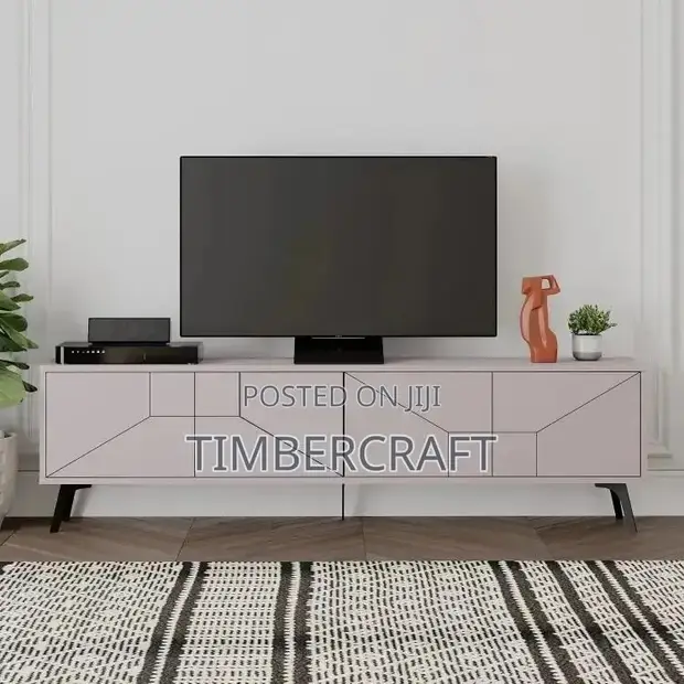 Dune Geometric TV Stand - 1