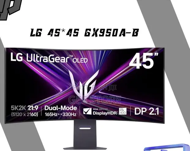 LG UltraGear 45-Inch OLED 5K2K Gaming Monitor - 1