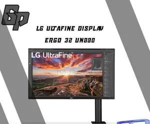 LG 32-Inch UltraFine Display Ergo Monitor (32UN880-B)