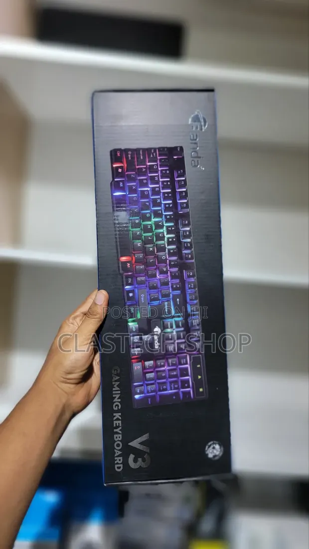 Kibodi ya Michezo ya Kubahatisha ya Wired V3 RGB - 1