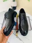 Dior Black Leather Brogue Derby Shoes - 2