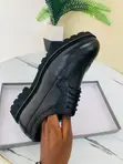 Dior Black Leather Brogue Derby Shoes - 3