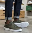 Brown Lacoste Leather Sneakers - 4