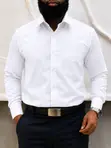 Van Heusen Style Long Sleeve Dress Shirt - 2