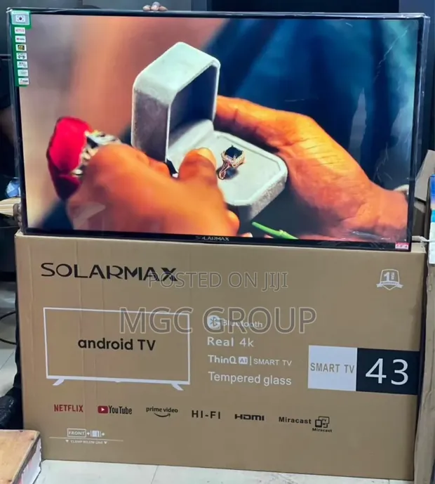 Solarmax 43-Inch Android TV with ThinQ AI - 1