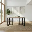 Lenora Dining Table - Metal Base - 1