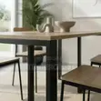 Lenora Dining Table - Metal Base - 2