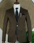 JOSELINO 3-Piece Business Suit - Dark Brown - 2