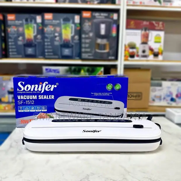 Sonifer Vacuum Sealer SF-1512, 90W, Sliding Cutter - 1