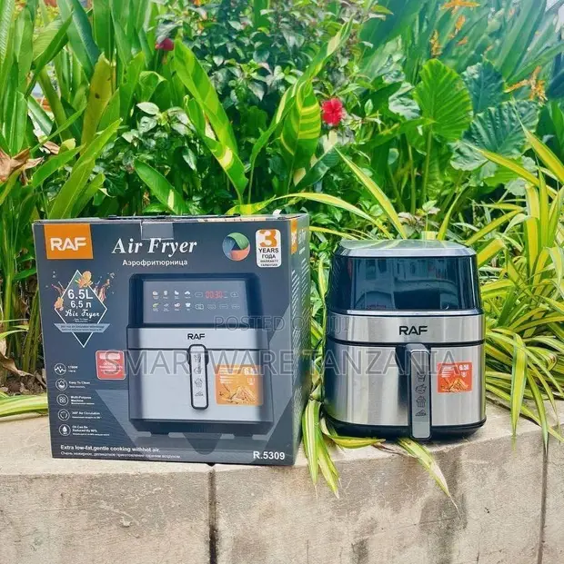 RAF Air Fryer 6.5L Kidhibiti cha Dijitali Chuma cha Kutuo - 1