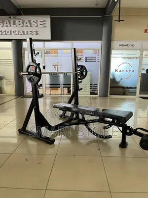 Bodyfit Heavy Duty 2-in-1 Chest Press Shoulder Machine