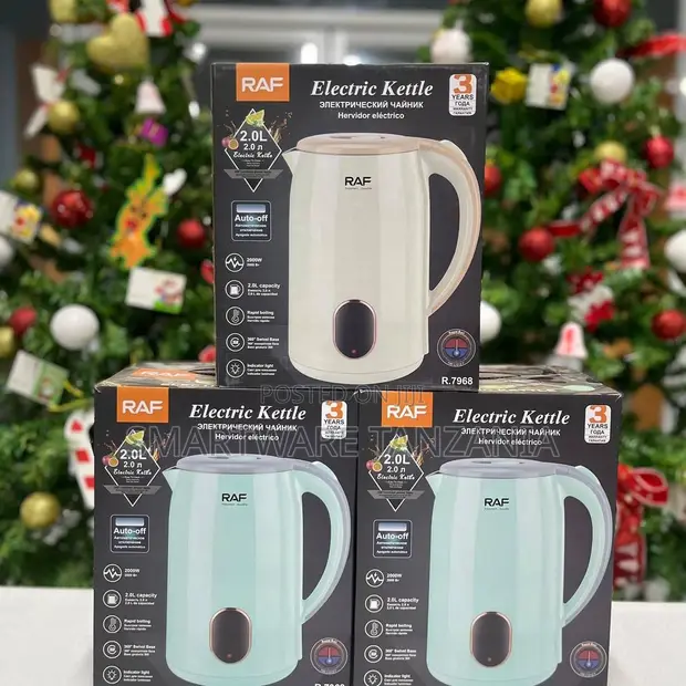 RAF Electric Kettle 2.0L, 2200W, Auto-Off - 1