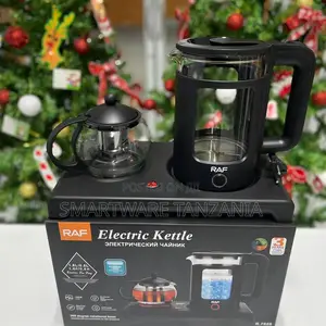 RAF Kettle ya Umeme 1.8L na Bobo la Kioo