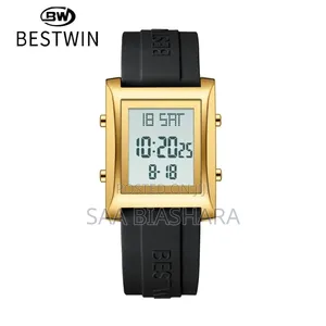 Bestwin Digital Wristwatch - Gold Case