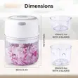 Electric Mini Garlic Chopper - USB Rechargeable - 1