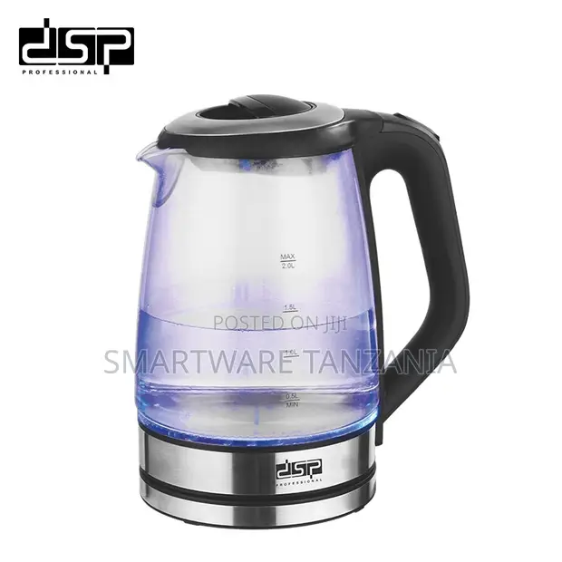 DSP Electric Kettle 2200W, 2.0L with Blue Light Indicator - 1
