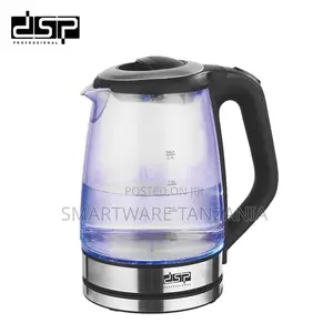 DSP Electric Kettle 2200W, 2.0L with Blue Light Indicator