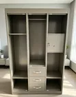 3-Door Metal Wardrobe - 2