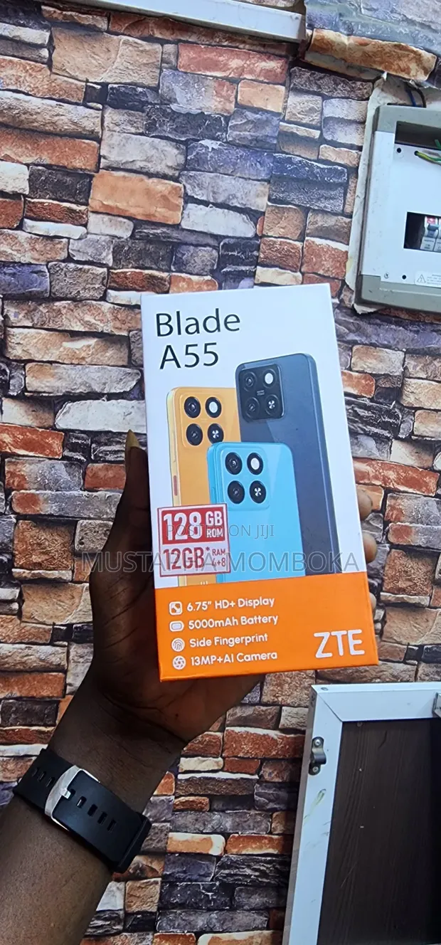 New ZTE Blade A55 128GB Black - 1