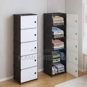 Plastic Wardrobe - 5 Doors