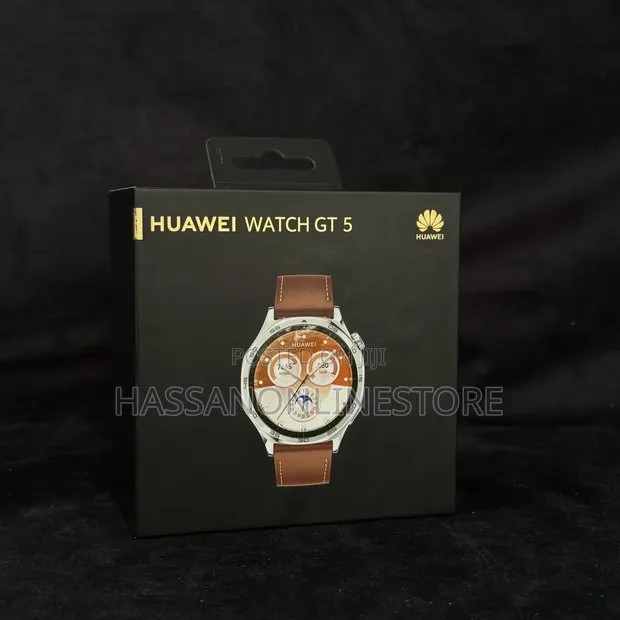 Huawei Watch GT 5 (46mm) - Toleo la Brown - 1