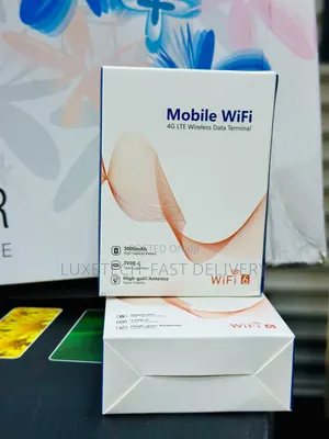 Mobile WiFi 4G LTE Pocket Router - WiFi 6 MiFi Hotspot