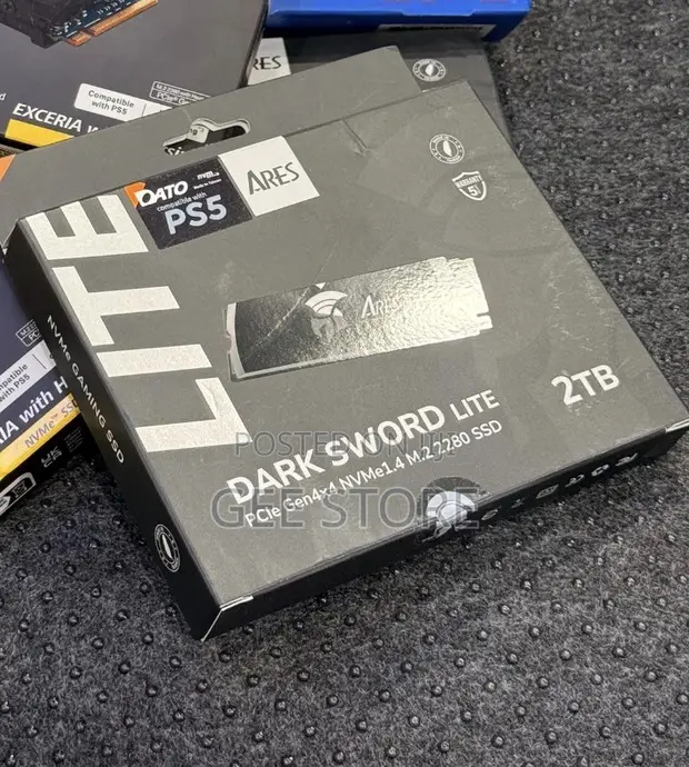 DATO Ares Dark Sword Lite 2TB NVMe M.2 SSD - 1