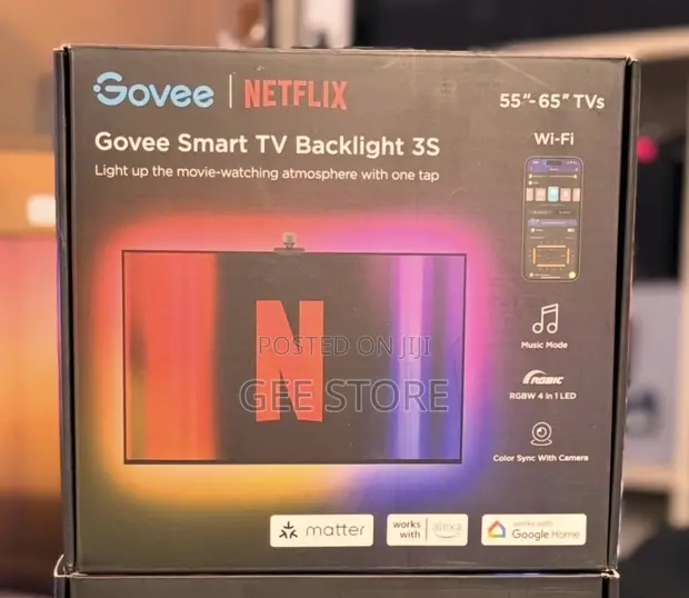 Govee Smart TV Backlight 3S (55-65 Inch) - 1