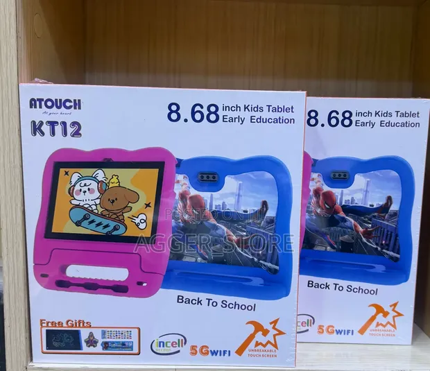 New Atouch KT12 Tablet 256GB Black - 1