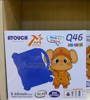 New Atouch Q46 256GB Black Tablet