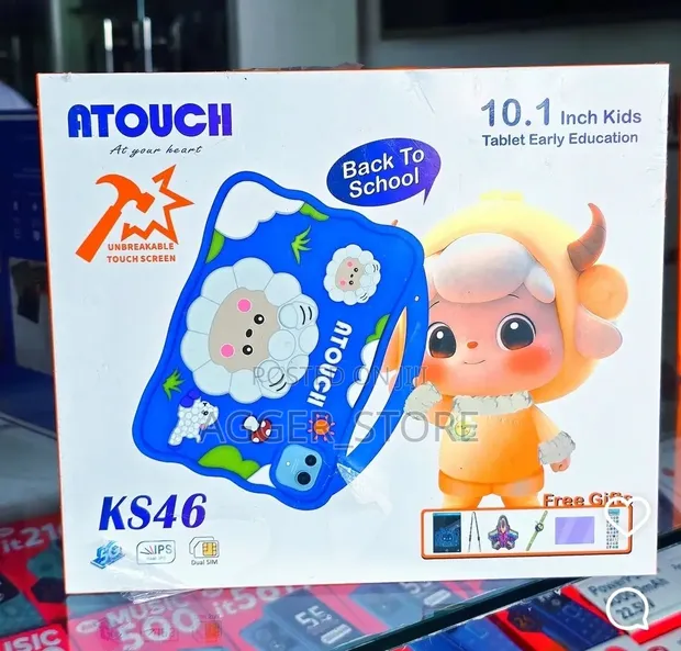 New Atouch KS46 256GB Black Tablet - 1