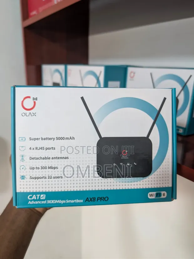 OLAX AX8 PRO 4G LTE WiFi Router - 1