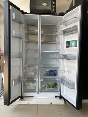 Hisense H800SB-WD 631L Side-by-Side Fridge with Water Dispenser & WiFi
