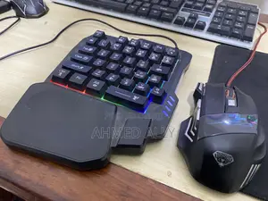 Kifaa cha Mchezo cha Kibodi na Panya (Kimetumika)