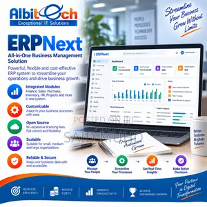 Albitech ERPNext: Business Management Software