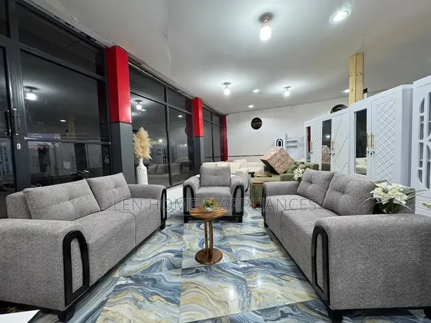 SofaSofa 2:2:1 Grey Sofa Set - 1