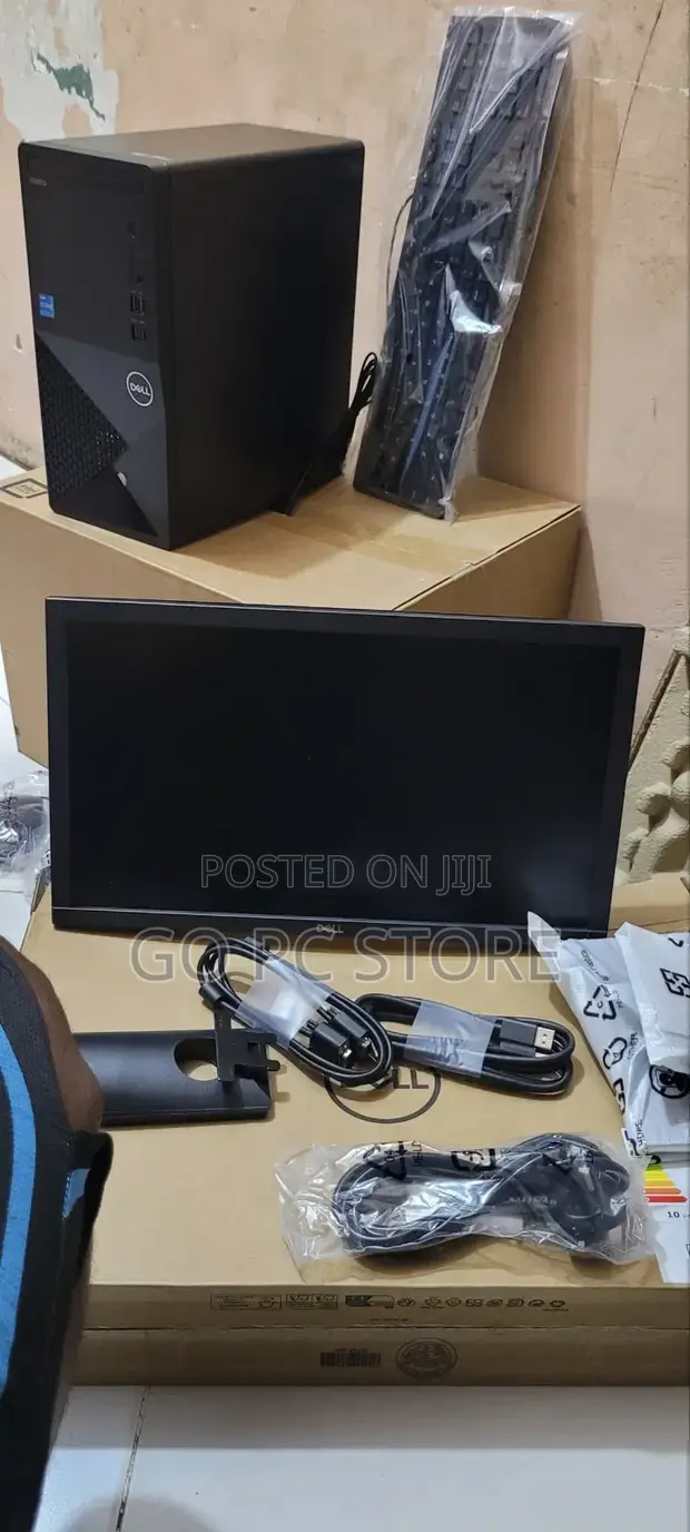 Kompyuta Mpya ya Mezani Dell Vostro 3030 - Intel Core i3, 8GB RAM, 512GB SSD - 1